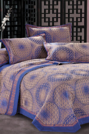 Σετ Σεντονια-Κουβερλι Υπέρδιπλα Jacquard Luxury 240x260 JL-010 - Image 1