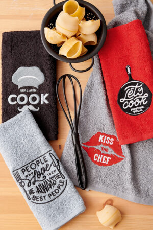 Σετ 4 Πετσέτες Κουζίνας Kitchen Towels 40x60 KT110 - Image 1