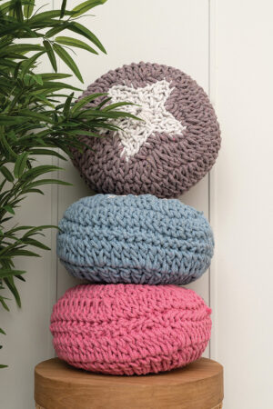 Κάθισμα Πουφ Kids Decor Ø40 PLANET FUCHSIA - Image 3