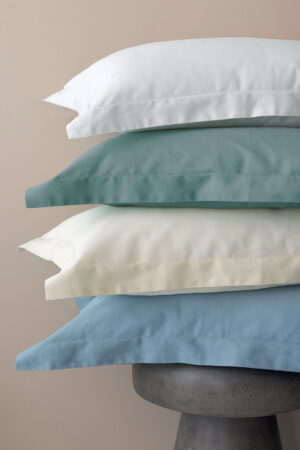 Ζεύγος Μαξιλαροθήκες Oxford 52x72 Posh Sateen WHITE - Image 2
