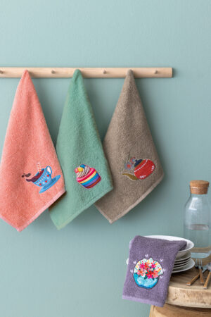 Σετ 4 Πετσέτες Κουζίνας Kitchen Towels 40x70 KT240 - Image 1