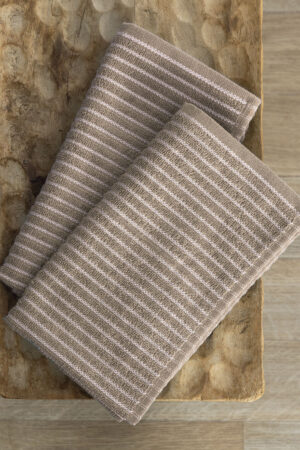 Σετ 2 Πετσέτες Κουζίνας Kitchen Towels 40x50 KITY BEIGE - Image 1