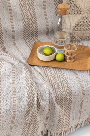 Ριχτάρι Τριθέσιου Καναπέ TRIM BEIGE - Image 3