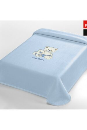 Βρεφικές Κουβέρτες Βελουτέ Αγκαλιάς 560 Blue Pierre Cardin