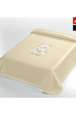 Βρεφικές Κουβέρτες Βελουτέ Αγκαλιάς 560 Beige Pierre Cardin