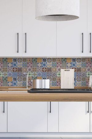 Azulejos XL πλάτη προστασίας τοίχων κουζίνας και μπάνιου (67602) - Image 2