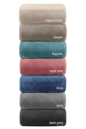 Κουβέρτα Βελουτέ Υπέρδιπλη 700 Blue Adam Home - Image 2