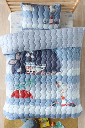BALENA ΣΕΤ 2 ΤΕΜ ΚΟΥΒΕΡΤΟΡΙΟ ΜΟΝΟ - MICROFIBER - Image 1