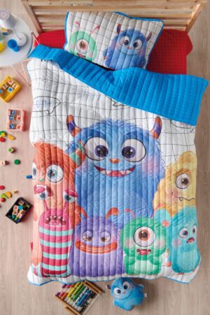 MOSTRO ΣΕΤ 2 ΤΕΜ ΚΟΥΒΕΡΤΟΡΙΟ ΜΟΝΟ - MICROFIBER - Image 1