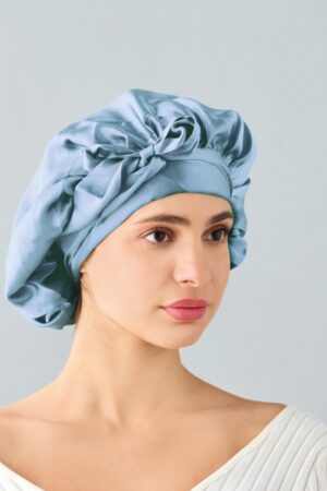 SILK TURBAN 19 ΣΚΟΥΦΟΣ ΜΑΛΛΙΩΝ 100% PURE SILK 16mm