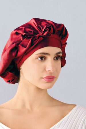 SILK TURBAN 17 ΣΚΟΥΦΟΣ ΜΑΛΛΙΩΝ 100% PURE SILK 16mm