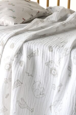 CANOPY A ΚΟΥΒΕΡΤΑ ΑΓΚΑΛΙΑΣ MUSLIN - Image 2