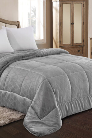 Κουβερτοπάπλωμα Υπέρδιπλο 820 Grey Adam Home - Image 1