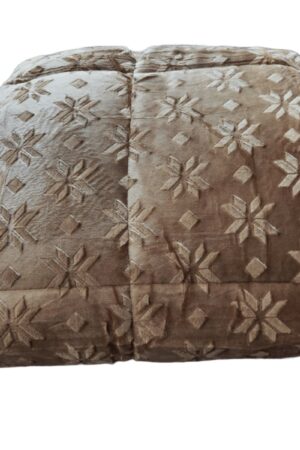 Κουβερτοπάπλωμα Ημίδιπλο 890 Beige Adam Home - Image 1