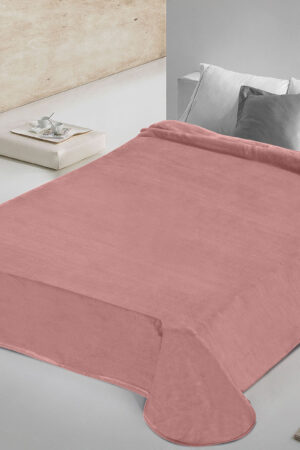 Κουβέρτα Βελουτέ Υπέρδιπλη 700 Opal Rose Adam Home - Image 1