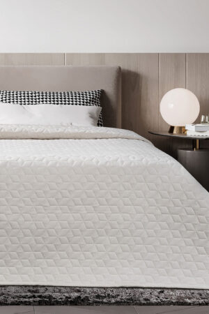 Κουβερλί Υπέρδιπλο Viva White Adam Home - Image 1