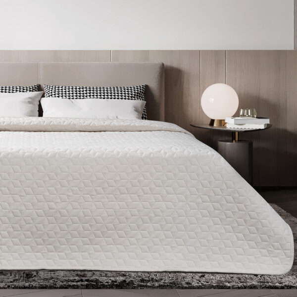 Interior,Bedroom,Wall,Mockup,-,3d,Rendering,,3d,Illustration