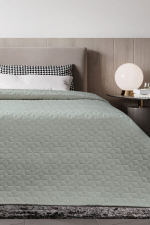 Κουβερλί Υπέρδιπλο Viva Olive Green Adam Home - Image 1