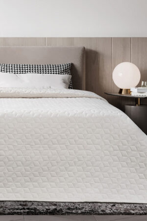 Κουβερλί Υπέρδιπλο Viva White Adam Home - Image 2