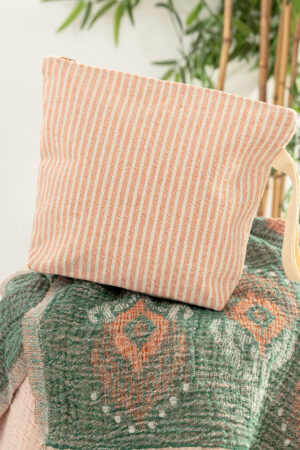 Νεσεσέρ Θαλάσσης Beach Collection POUCH SALMON