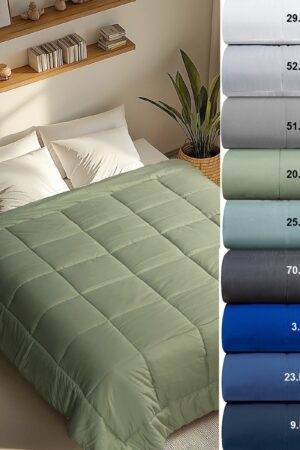 ΠΑΠΛΩΜΑ ΥΠΕΡΔΙΠΛΟ 220Χ240 ADAM HOME ASTRA - 29 White - Image 1