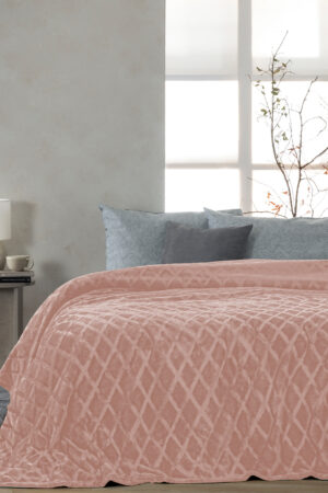 Κουβέρτα Fleece 220x240 NADINE PINK