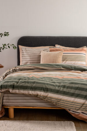 Σετ Παπλωματοθήκη Υπέρδιπλη Flannel Beauty 240x250 FB0244