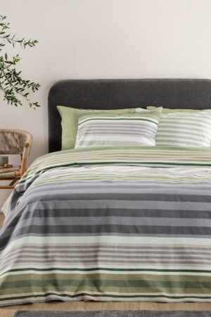 Σετ Παπλωματοθήκη Υπέρδιπλη Flannel Beauty 240x250 FB0245