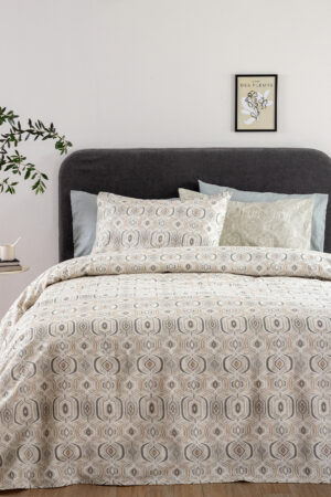 Σετ Παπλωματοθήκη Υπέρδιπλη Flannel Beauty 240x250 FB0252