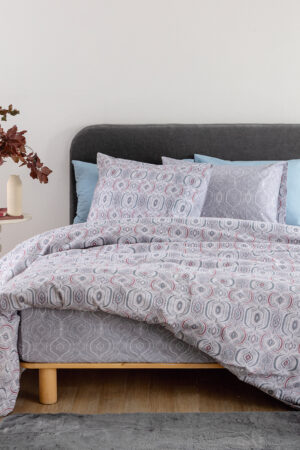 Σετ Παπλωματοθήκη Υπέρδιπλη Flannel Beauty 240x250 FB0253