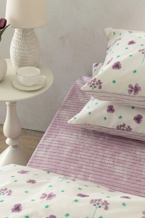 Σετ Υπέρδιπλα Σεντόνια Fashion Life 240x265 FL6313 Χωρίς Λάστιχο - Image 2