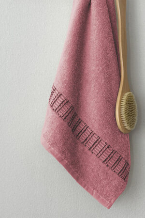 Σετ Πετσέτες (30X50, 50X90, 70X140) MARILIA MAUVE - Image 1