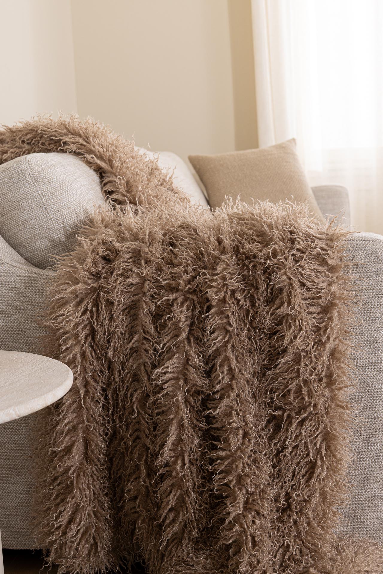 1060010 Ριχτάρι Ease Faux Fur (130x170) 550gsm & 180gsm mink φόδρα Royal Carpet - 130 x 170 cm