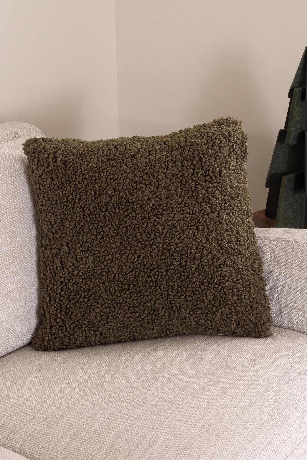 1060013 Διακοσμητική Μαξιλαροθήκη Snug Faux Fur (45x45) 575gsm διπλής όψεως Royal Carpet - 45 x 45